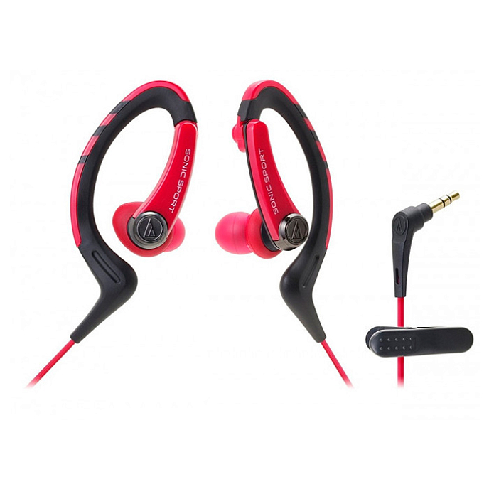 Наушники AUDIO-TECHNICA ATH-SPORT1 Red - рис.0