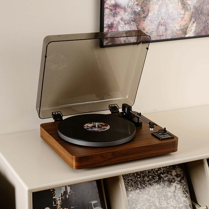Проигрыватель винила Lenco LBTA-165WD Wood - рис.6