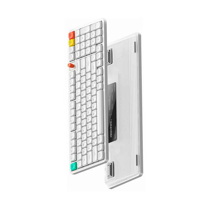 Клавиатура NuPhy Air100v3 Hot Swap Brown Nano Switch Nova White - рис.4