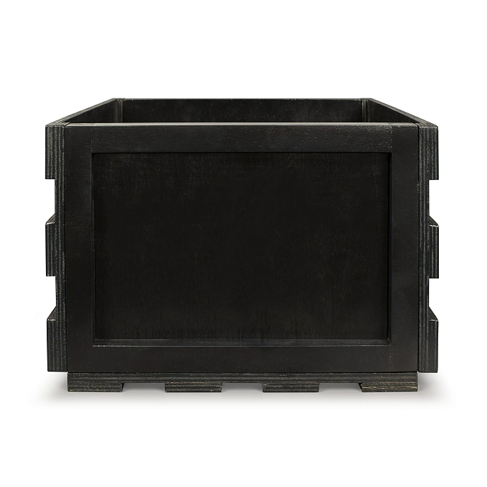 Ящик для винила Crosley Record Storage Crate Black - рис.2
