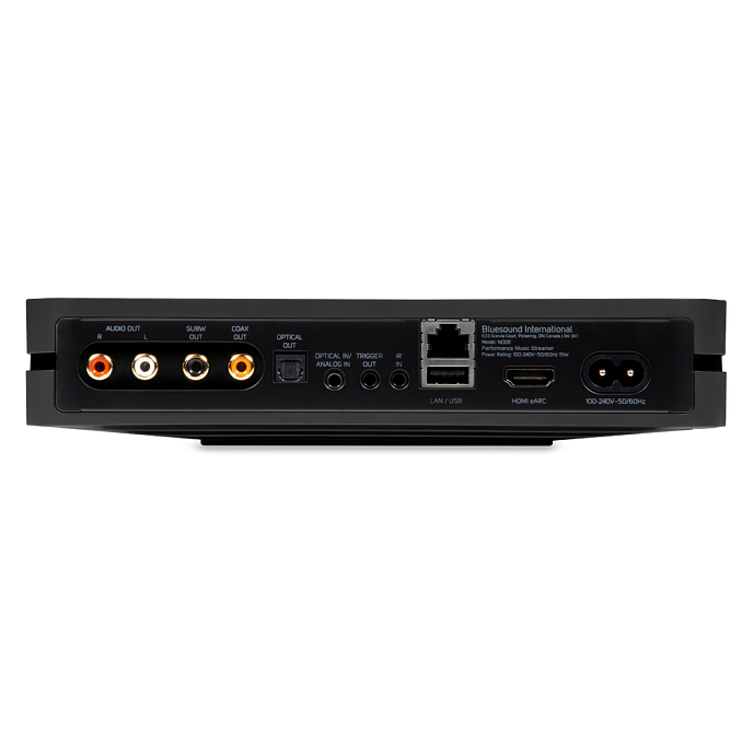 Сетевой аудиоплеер Bluesound NODE (N132) Black - рис.1