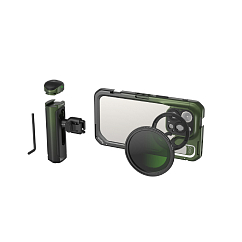 Клетка для смартфона SmallRig x Brandon Li 4407B Video Kit for iPhone 15 Pro Max Dark Green