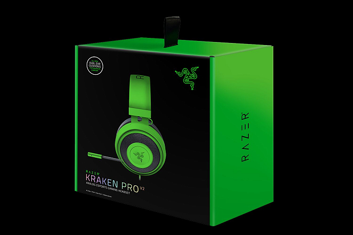 Игровая гарнитура Razer Kraken Pro V2 Oval Green - рис.7