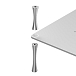 Стойка для Hi-Fi ddHiFi HS550 + SR70 x 4 Anodized Silver/Silver - рис.3