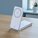 Беспроводная зарядная панель Ugreen W756 MagFlow 25W Magnetic Qi2.2 Wireless 2-in-1 Charger Silver - рис.7