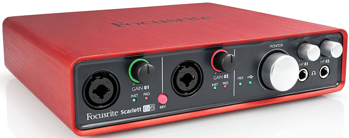 Аудиоинтерфейс FOCUSRITE Scarlett 6i6 2nd Gen - рис.1