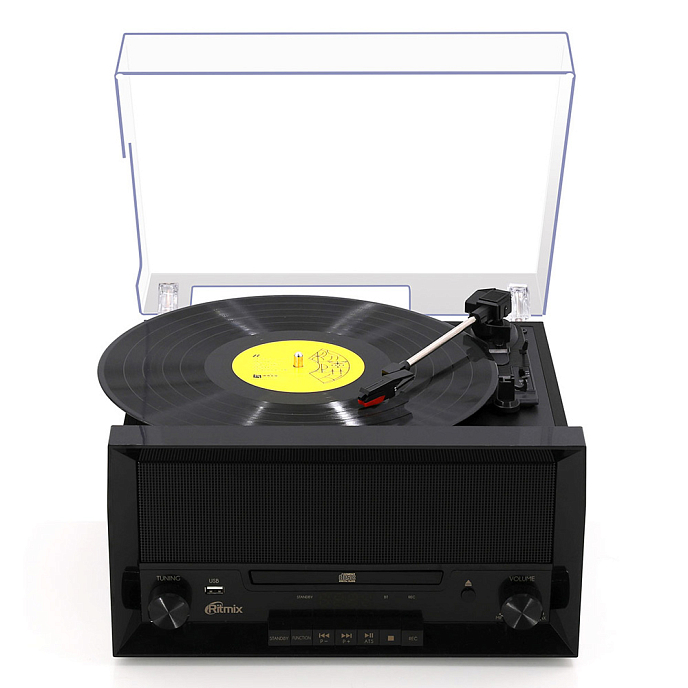 Проигрыватель винила Ritmix LP-400B Black - рис.1
