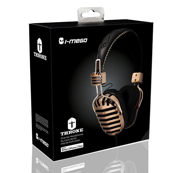 Наушники i-Mego Throne Gold - рис.1