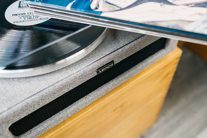 Проигрыватель винила Lenco LS-440 Grey - рис.7