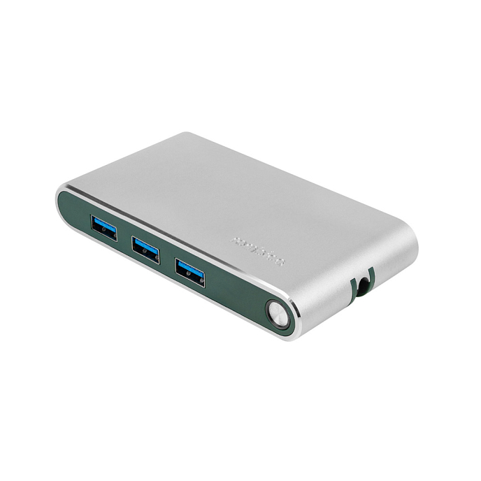 USB HUB Rombica USB-C Hermes Green - рис.1
