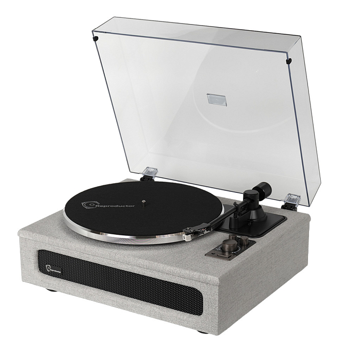 Проигрыватель винила Reproductor RP-430UBGY Grey - рис.2