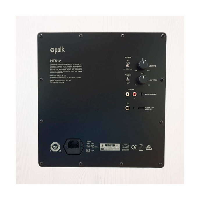 Сабвуфер Polk Audio HTS 12 White - рис.2