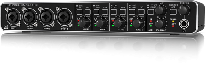 Внешняя звуковая карта BEHRINGER UMC404HD - рис.3