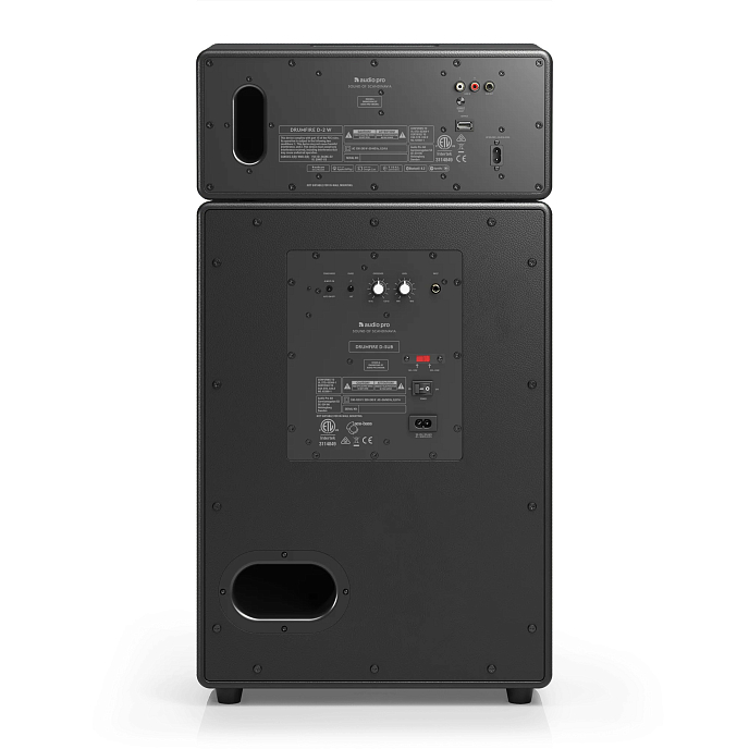 Мультирум акустика Audio Pro Drumfire II W Black - рис.2