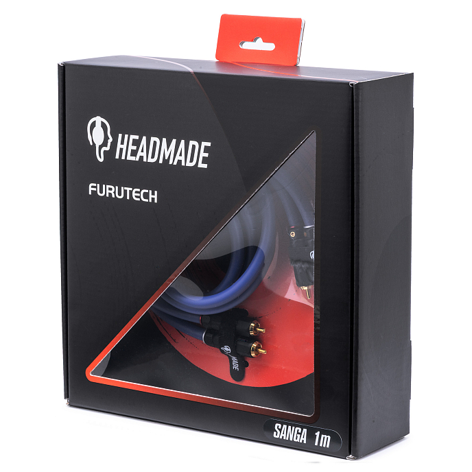 Кабель HeadMade Sanga by Furutech 2RCA - 2RCA 1m - рис.2