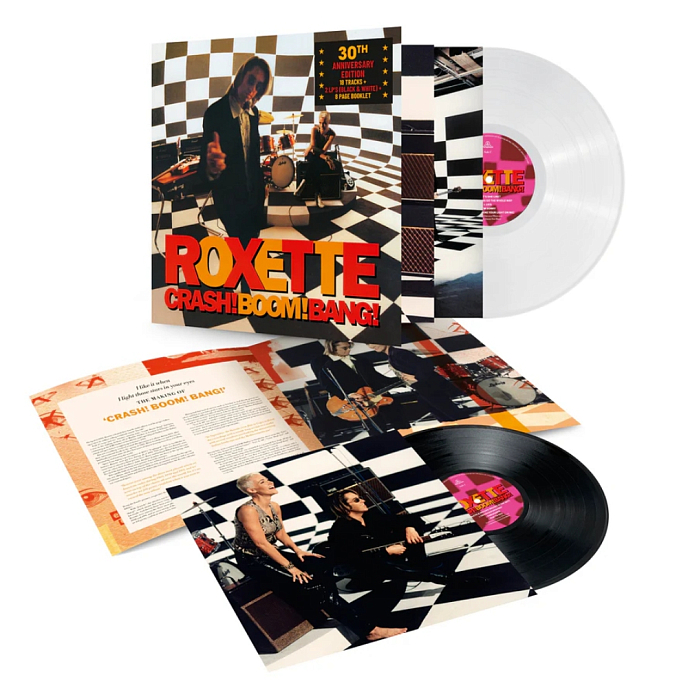 Виниловая пластинка Roxette - Crash! Boom! Bang! (30th Anniversary) (Black & White) - 2LP - рис.1