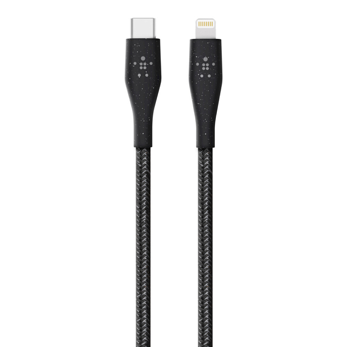 Кабель Belkin Boost Charge Duratek USB Type-C Black 1.2m - рис.1