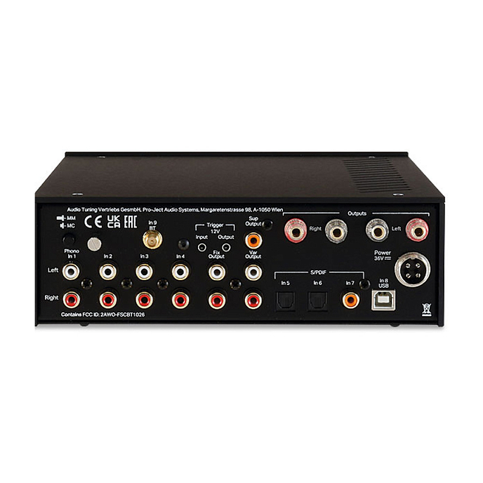 Интегральный усилитель Pro-Ject MaiA DS3 Black - рис.1