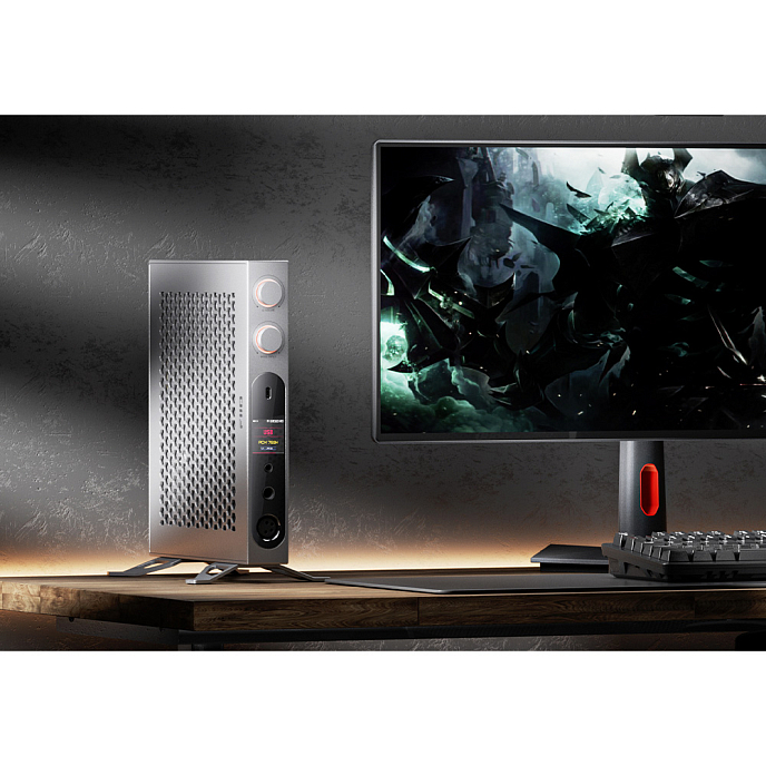 Усилитель для наушников с ЦАП FiiO K19 Silver - рис.5