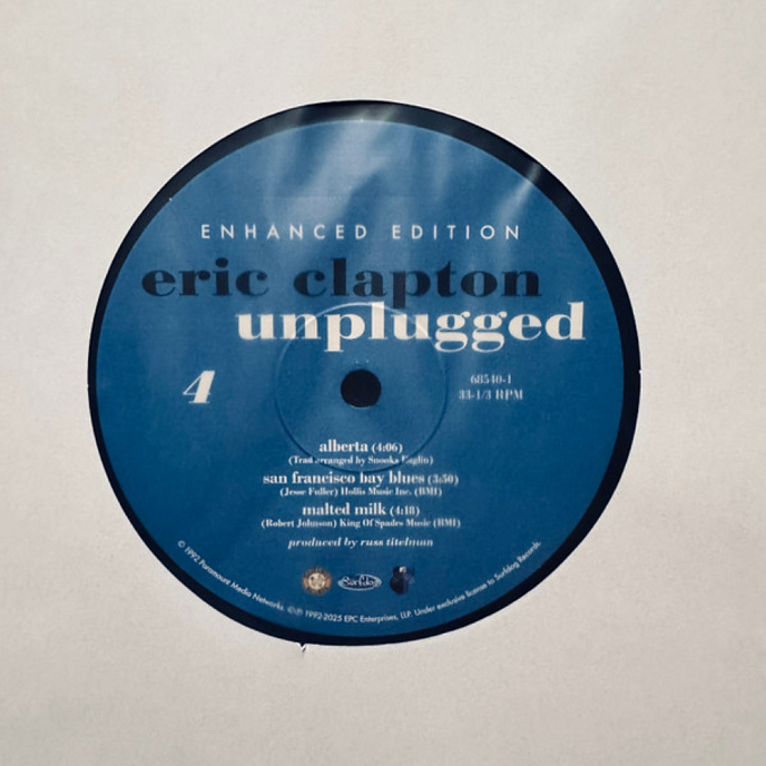 Виниловая пластинка Eric Clapton - Unplugged: Enhanced Edition - 3LP - рис.10