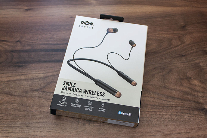 Беспроводные наушники House of Marley Smile Jamaica Wireless Blue - рис.11