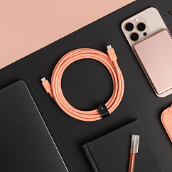 Кабель Native Union Belt Cable XL 100W Apricot 3m