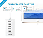 Автомобильное зарядное устройство Anker PowerDrive 5 50W 5-ports car charger white (A2311H22) - рис.8