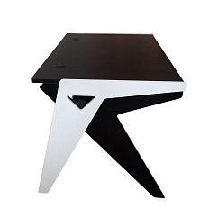 Стол Zaor Vision O Black/White