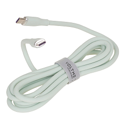 Кабель VOLTME PowerLink Moss CTC USB-C - USB-C 1.8m Green