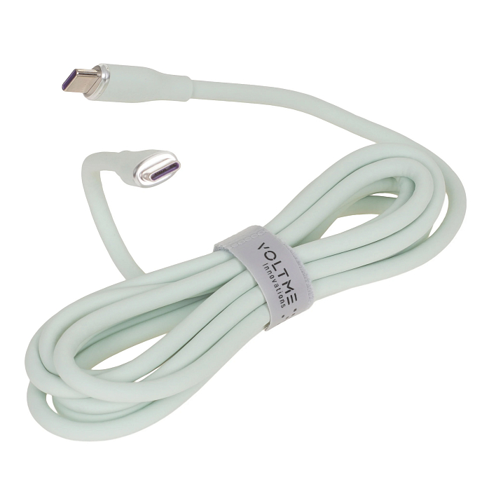 Кабель VOLTME PowerLink Moss CTC USB-C - USB-C 1.8m Green - рис.2