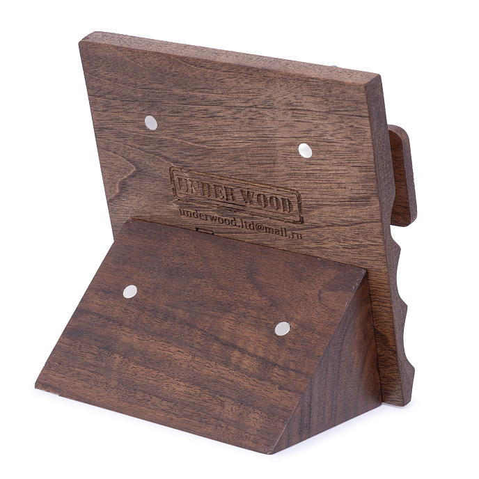 Подставка под наушники Dr.Head Under Wood IEM Stand Final Audio Walnut - рис.3