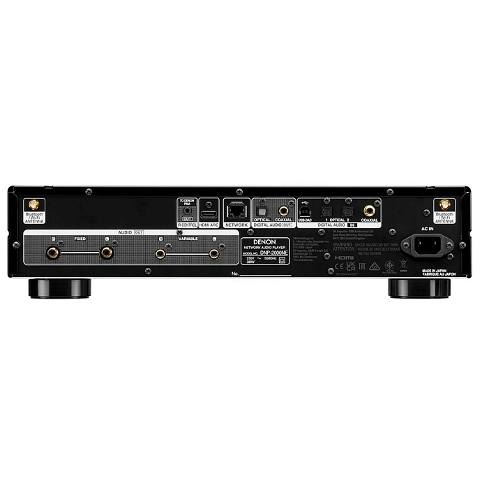 Сетевой аудиоплеер Denon DNP-2000NE Black - рис.3
