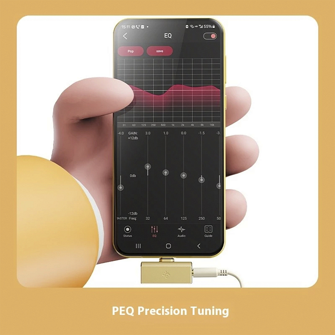 Усилитель-ЦАП для наушников FiiO Snowsky Tiny A Silver - рис.6