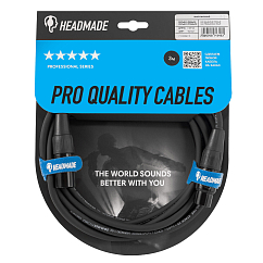 Кабель HeadMade Pro XLR-M - XLR-F 3m