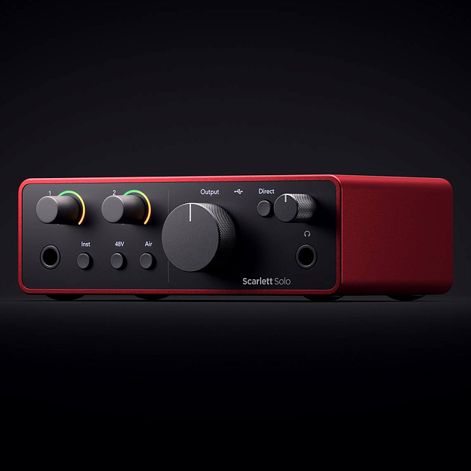 Аудиоинтерфейс Focusrite Scarlett Solo 4th Gen - рис.6