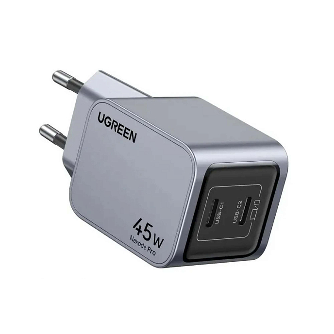 Зарядное устройство UGREEN X707 Nexode Pro 45W 2USB-C - рис.2