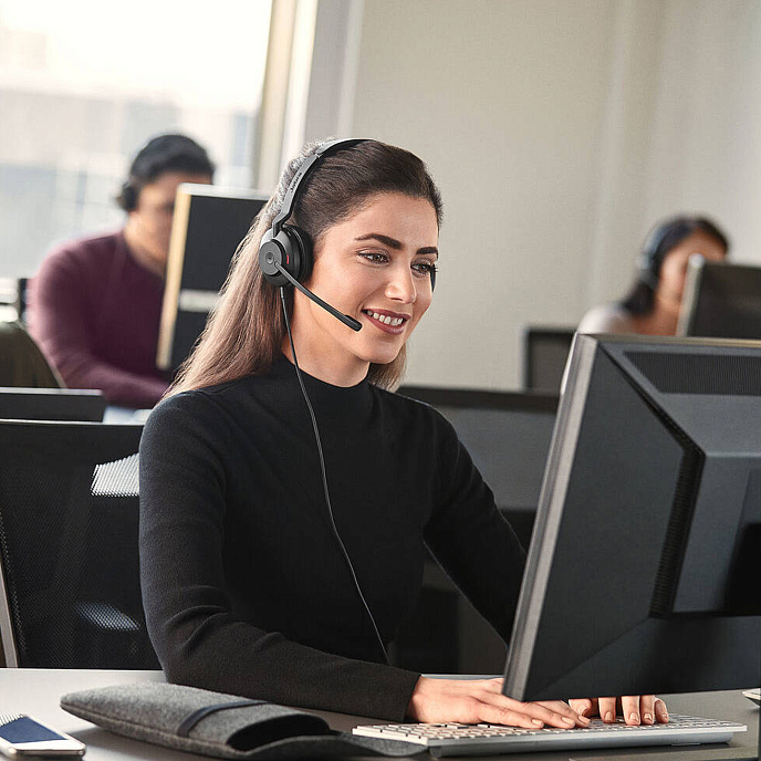 Гарнитура Jabra Evolve2 30 SE Stereo MS Black - рис.7