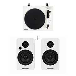 Проигрыватель винила Premiera ECO One White + Premiera RS-301A White