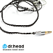 Кабель Labkable Silver Black 4 wire 2 pin - рис.0 Кабель Labkable Silver Black 4 wire 2 pin - рис.0