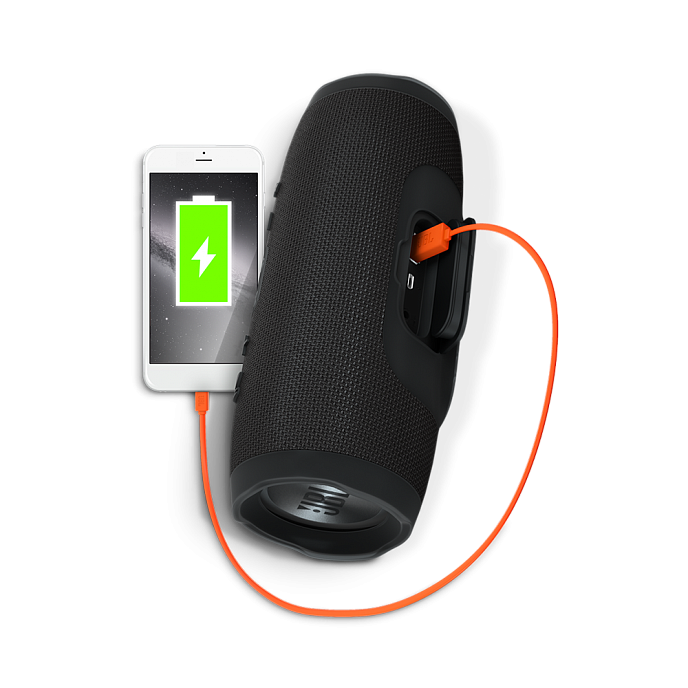 Портативная колонка JBL Charge 3 Black - рис.3