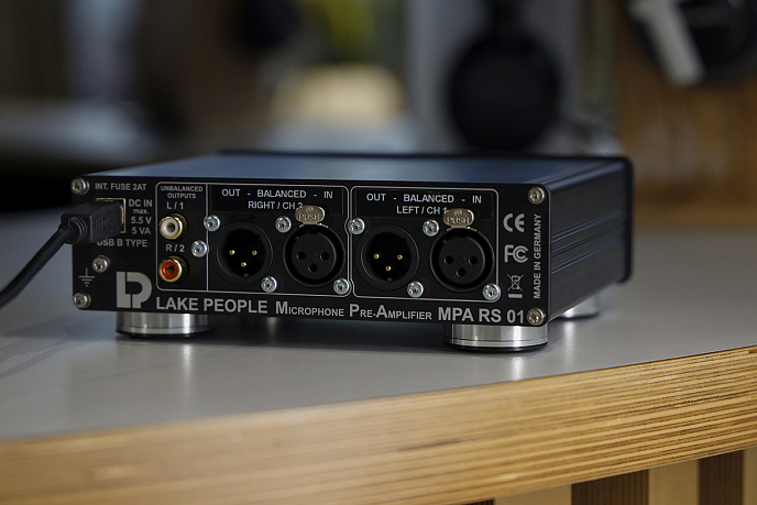 Микрофонный предусилитель Lake People MPA RS 01 Black - рис.6