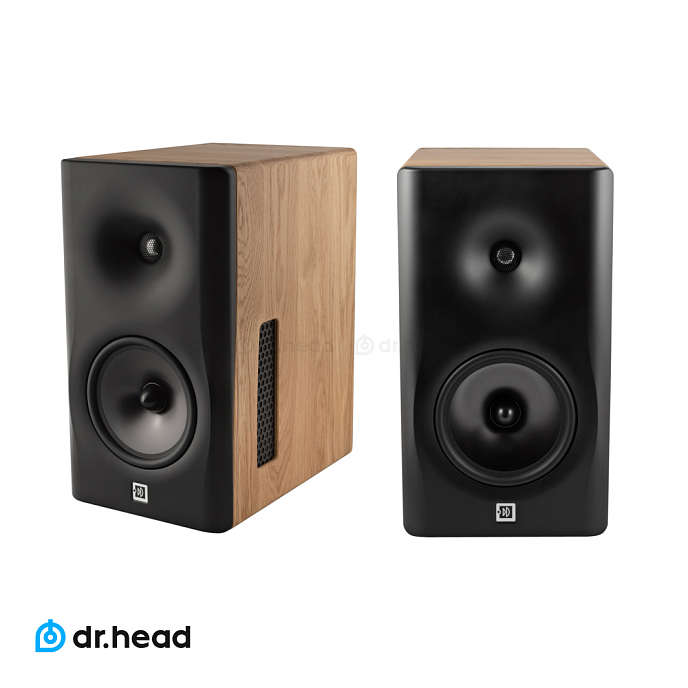 Полочная акустика Dutch & Dutch 8c Speaker Black & Natural (pair) - рис.5
