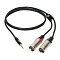 Klotz KY9-300 Black Mini-Jack 3.5 - 2XLR (m) 3m