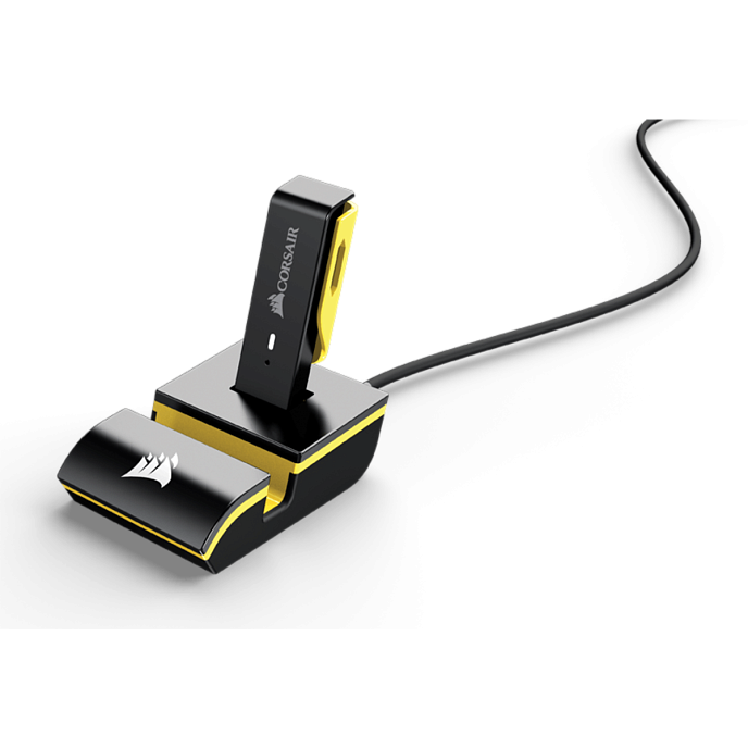 Игровая гарнитура Corsair Gaming VOID PRO RGB Wireless SE Yellow 7.1 - рис.4