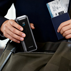 Внешний аккумулятор Anker Prime Power Bank 20k mAh 220w 2xUSB-C/1xUSB-А Dark Grey
