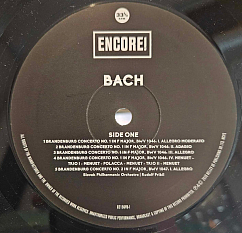 Виниловая пластинка Johann Sebastian Bach – Brandenbug concertos LP