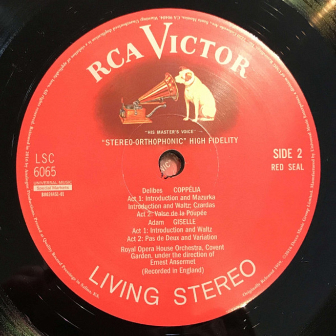 Виниловая пластинка Ernest Ansermet - The Royal Ballet Gala Performances - 2LP - рис.27