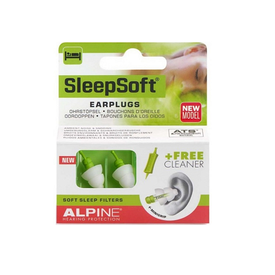Беруши для сна Alpine SleepSoft Minigrip - рис.0