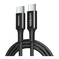 Кабель UGREEN L502 100W PD USB-C Black 1m
