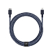 Кабель Native Union Belt USB-C - Lightning Indigo 1.2m - рис.2